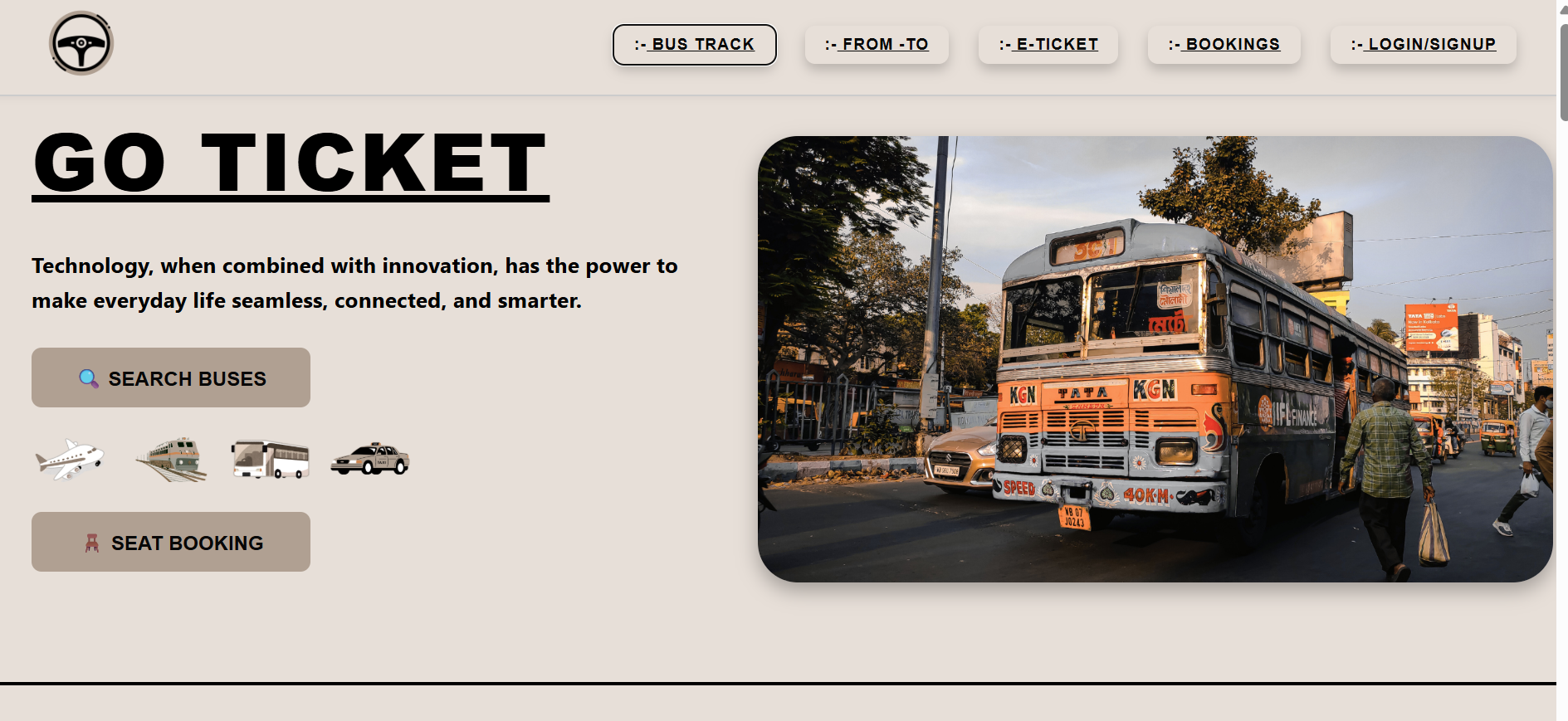 GoTicket Screenshot